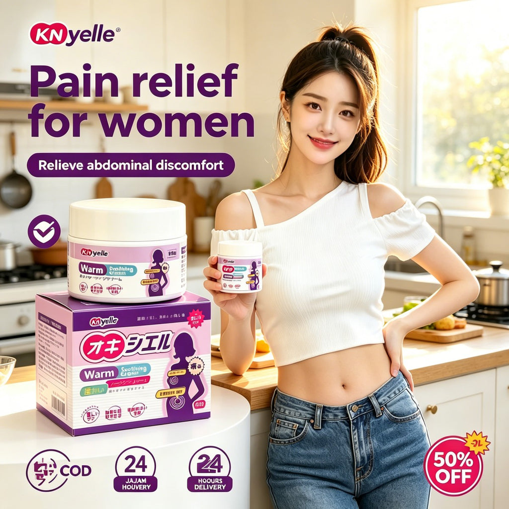 Menstrual Cramp Relief Warm Massage Gel – Fast Relief for Period Pain & Abdominal Comfort