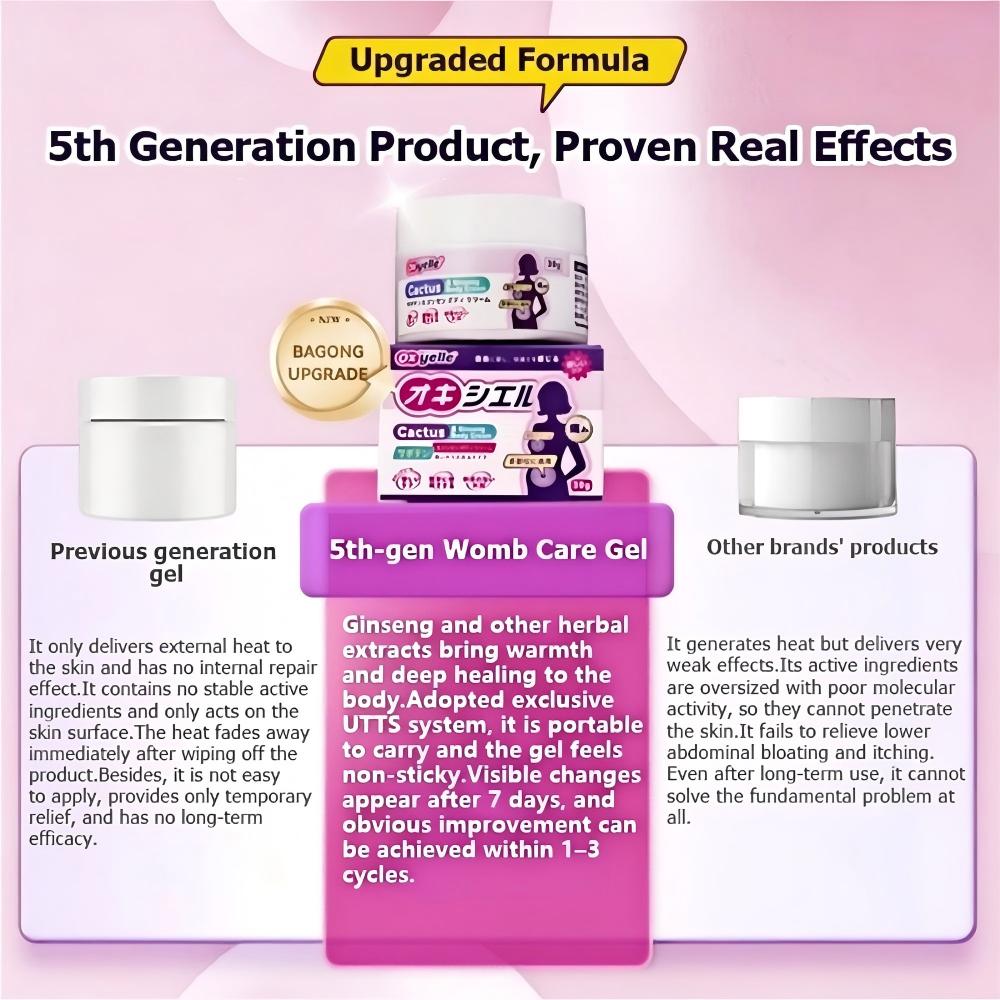 Menstrual Cramp Relief Warm Massage Gel – Fast Relief for Period Pain & Abdominal Comfort